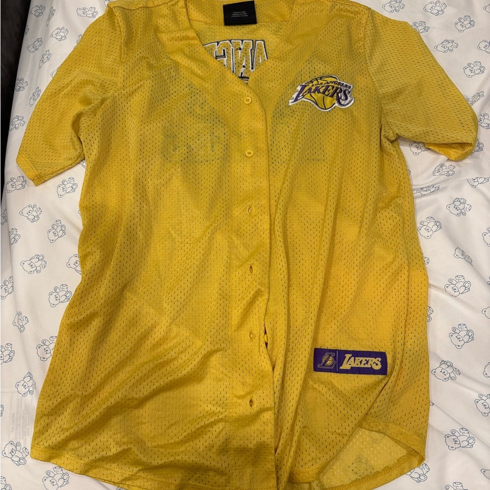 NBA Gold Mesh Jersey